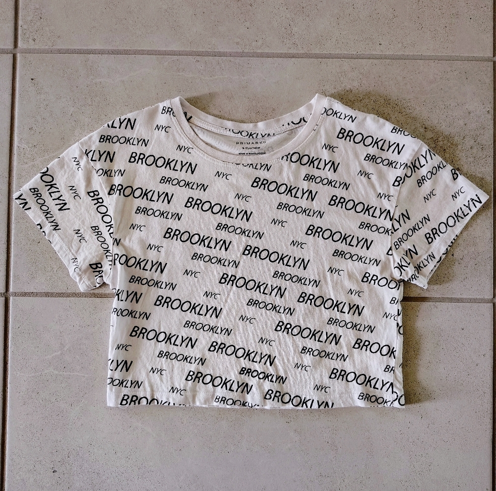 BROOKLYN NYC Crop Top (Irish Brand) - Picture 2 of 4